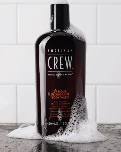 Американ Крю Гель для душа дезодорирующий 24-Hour Deodorant Body Wash, 450 мл (American Crew, Hair&Body), фото-3