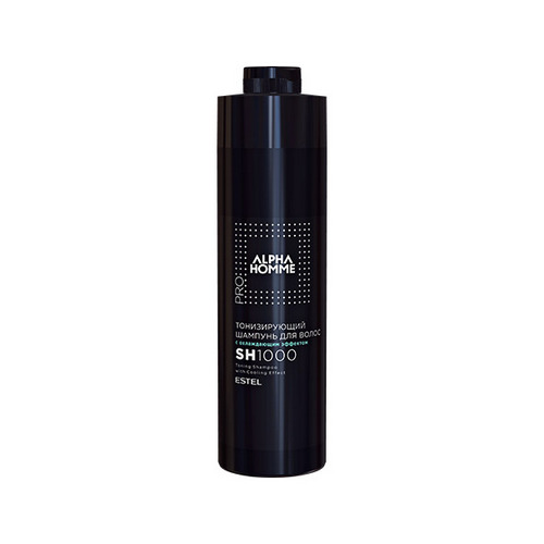 Эстель Тонизирующий шампунь для волос с охлаждающим эффектом PRO, 1000 мл (Estel Professional, Alpha homme, Уход)
