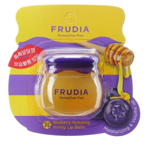 Фрудиа Увлажняющий бальзам для губ с черникой и медом, 10 г (Frudia, Уход за губами)