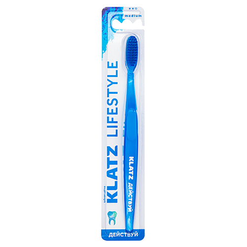 Клатц Щетка зубная для взрослых средняя, 1 шт (Klatz, Lifestyle), фото-2