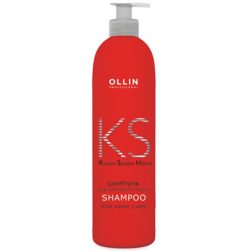 Оллин Шампунь для домашнего ухода, 250 мл (Ollin Professional, Уход за волосами, Keratin System)
