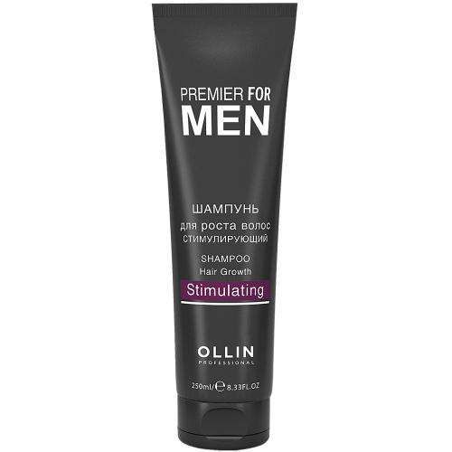 Оллин Стимулирующий шампунь для роста волос, 250 мл (Ollin Professional, Уход за волосами, Premier For Men)