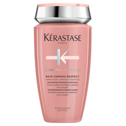 Керастаз Увлажняющий шампунь для окрашенных чувствительных или поврежденных волос Chroma Respect, 250 мл (Kerastase, Chroma Absolu)