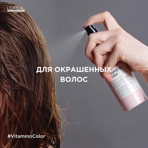 Лореаль Профессионель Термозащитный спрей Vitamino Color для окрашенных волос, 190 мл (L'Oreal Professionnel, Уход за волосами, Vitamino Color), фото-8