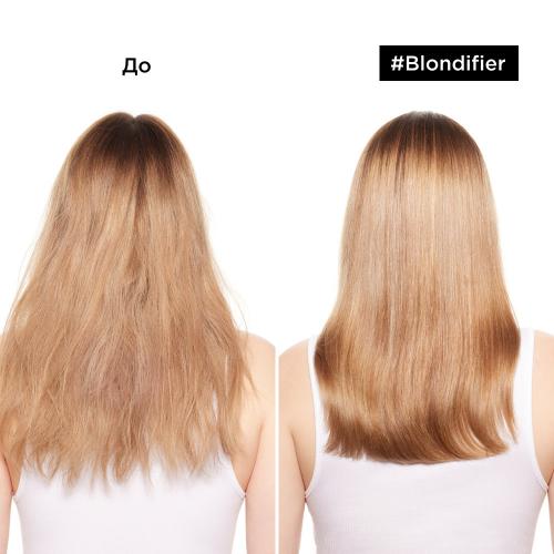 Лореаль Профессионель Маска Blondifier Gloss для осветленных и мелированных волос, 250 мл (L'Oreal Professionnel, Уход за волосами, Blondifier), фото-7