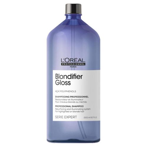 Лореаль Профессионель Шампунь Blondifier Gloss для осветленных и мелированных волос, 1500 мл (L'Oreal Professionnel, Уход за волосами, Blondifier)