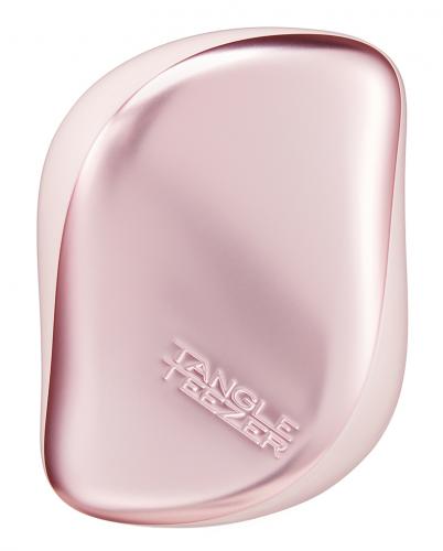 Тангл Тизер Расческа Pink Matte Chrome (Tangle Teezer, Tangle Teezer Compact Styler), фото-5
