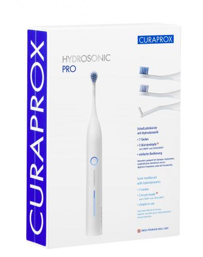 Курапрокс Звуковая зубная щетка Hydrosonic Pro в наборе (Curaprox, Звуковые зубные щетки), фото-2