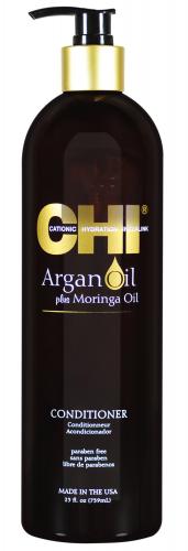 Чи Кондиционер с маслом арганы и маслом моринга, 739 мл (Chi, Argan Oil)