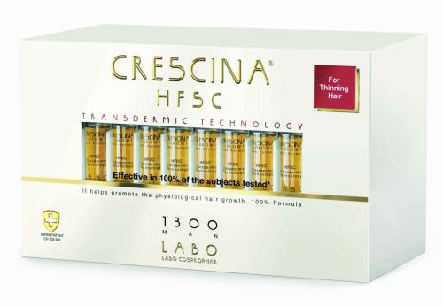 Кресцина Лосьон для возобновления роста волос у мужчин Transdermic Re-Growth HFSC, №40 (Crescina, Transdermic)