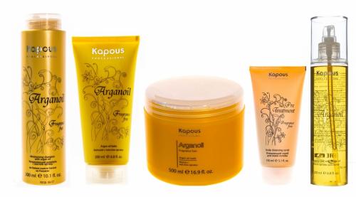 Капус Профессионал Набор для ухода за волосами с маслом арганы (Kapous Professional, Fragrance free, Arganoil)