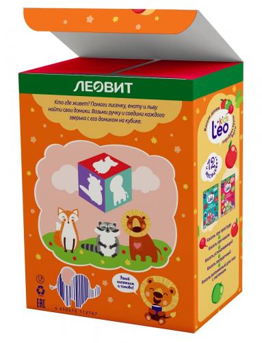 Кисель общеукрепляющий для детей, 5 пакетиков х 12 г (Леовит, Leo Kids), фото-2