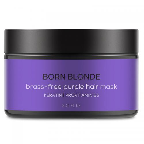 Бьютифик Фиолетовая маска для нейтрализации желтизны Born Blonde Brass-Free Purple, 250 мл (Beautific, Hair)