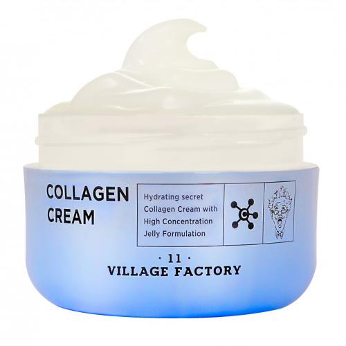 Вилич 11 Фактори Увлажняющий крем для лица с коллагеном, 50 мл (Village 11 Factory, Collagen)