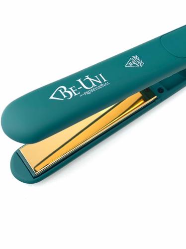 Би-Юни Утюжок для выпрямления волос Gold Titan Pro с золотым зеркальным титановым покрытием  (Be-Uni, Titan Gold Collection), фото-4