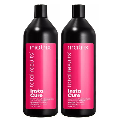 Матрикс Профессиональный шампунь Instacure для восстановления волос с жидким протеином, 1000 мл х 2 шт (Matrix, Total Results, Instacure), фото-2