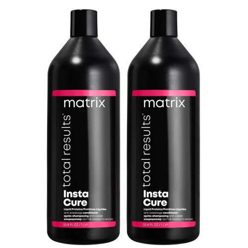 Матрикс Профессиональный кондиционер Instacure для восстановления волос с жидким протеином, 1000 мл х 2 шт (Matrix, Total Results, Instacure), фото-2