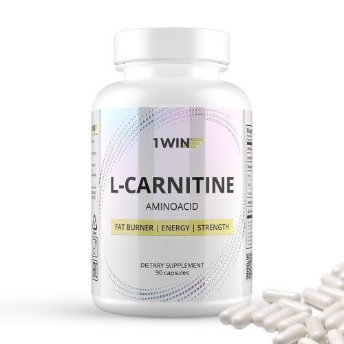 1Вин L-карнитин, 90 капсул (1Win, Aminoacid)