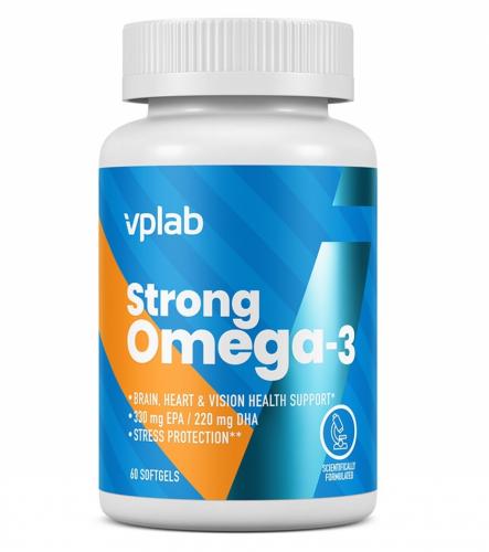 Комплекс &quot;Омега 3 + витамин Е&quot; Strong Omega-3, 60 капсул (Core)