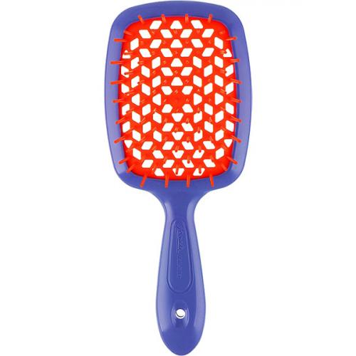Джанеке Щетка Superbrush с закругленными зубчиками фиолетово-красная, 20,3 х 8,5 х 3,1 см (Janeke, Щетки)
