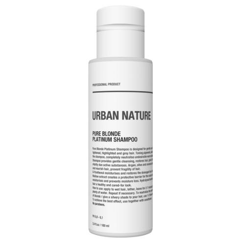 Урбан Натур Тонирующий шампунь для светлых волос, 100 мл (Urban Nature, Блонд)