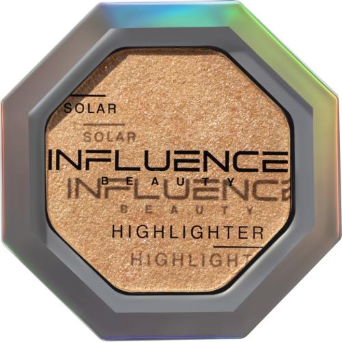 Инфлюенс Бьюти Хайлайтер Solar с сияющими частицами, золотой, 4,8 г  (Influence Beauty, Лицо)