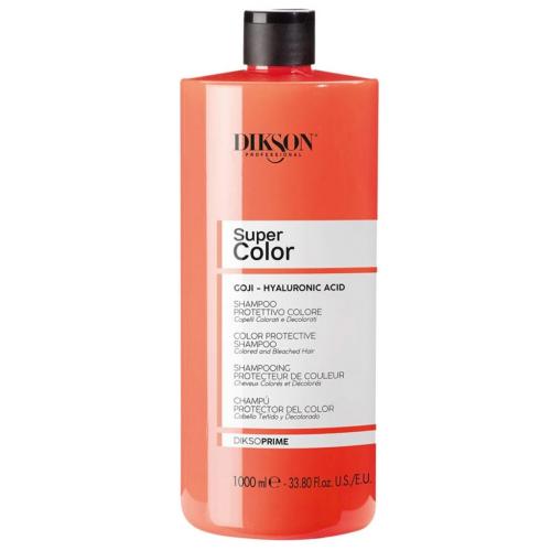 Диксон Шампунь с экстрактом ягод годжи для окрашенных волос Shampoo Color Protective, 1000 мл (Dikson, DiksoPrime, Super Color)