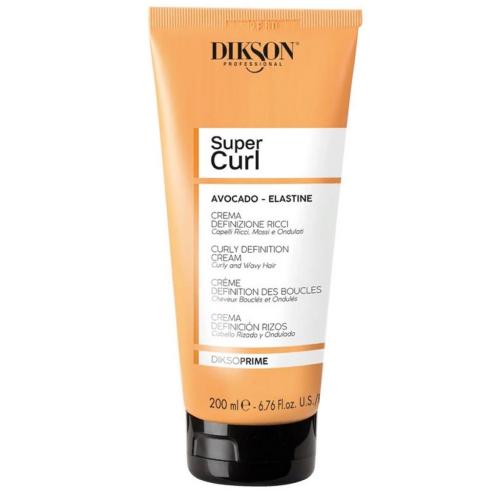 Диксон Крем с авокадо и эластином для кудрявых и вьющихся волос Curl Definition Cream, 200 мл (Dikson, DiksoPrime, Super Curl)