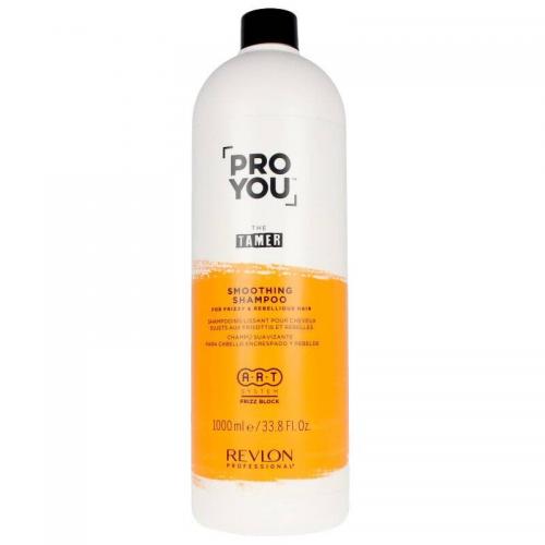 Ревлон Профессионал Разглаживающий шампунь для вьющихся и непослушных волос Smoothing Shampoo, 1000 мл (Revlon Professional, Pro You, Tamer)