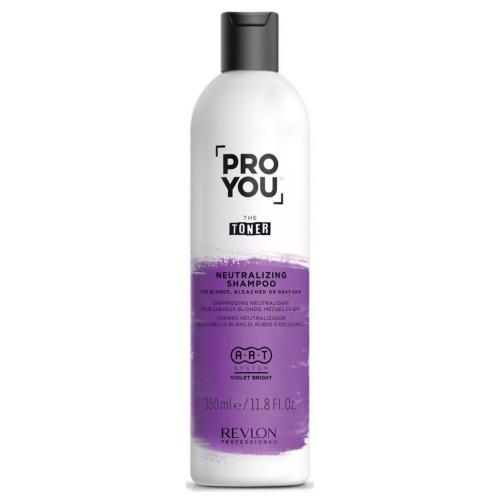 Ревлон Профессионал Нейтрализующий шампунь для светлых, обесцвеченных и седых волос Neutralizing Shampoo, 350 мл (Revlon Professional, Pro You, Toner)