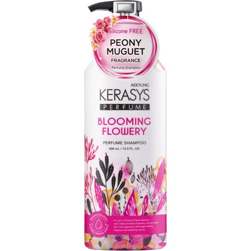 Керасис Шампунь для всех типов волос Blooming Flowery, 400 мл (Kerasys, Perfumed Line, Флер)