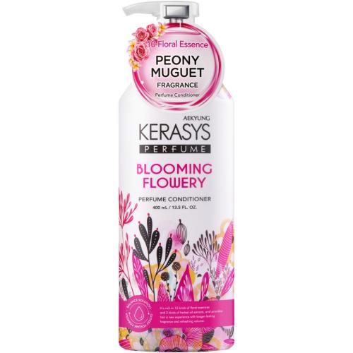 Керасис Кондиционер для всех типов волос Blooming Flowery, 400 мл (Kerasys, Perfumed Line, Флер)