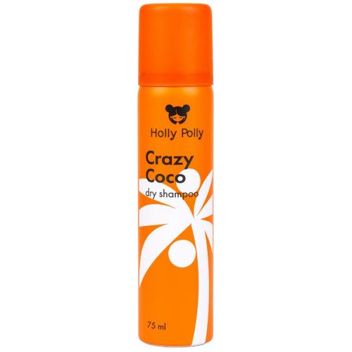 Холли Полли Сухой шампунь Crazy Coco для всех типов волос, 75 мл (Holly Polly, Dry Shampoo)