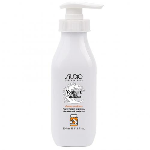 Капус Профессионал Йогуртовый шампунь для волос «Апельсиновый конфитюр», 350 мл (Kapous Professional, Studio Professional, Йогуртовая серия)