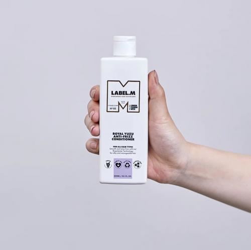 Лейбл М Кондиционер против пушистости волос Royal Yuzu Anti-Frizz Conditioner, 300 мл (Label.M, Condition), фото-2