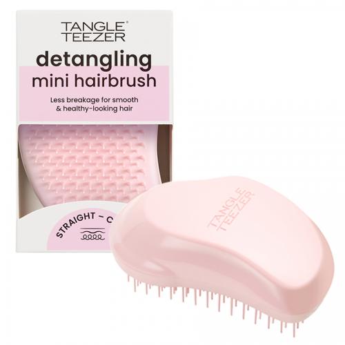 Тангл Тизер Расческа Mini Millennial Pink для сухих и влажных волос, нежно-розовая (Tangle Teezer, Tangle Teezer The Original)