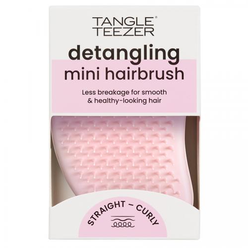 Тангл Тизер Расческа Mini Millennial Pink для сухих и влажных волос, нежно-розовая (Tangle Teezer, Tangle Teezer The Original), фото-7