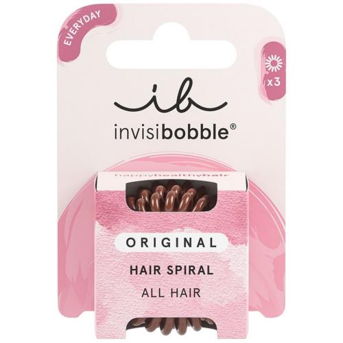 Инвизибабл Резинка-браслет для волос Pretzel Brown (Invisibobble, Original), фото-3