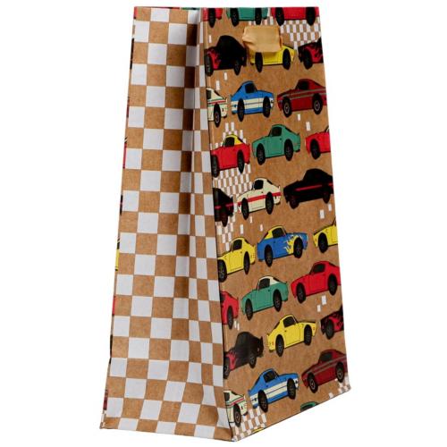 Пакет крафтовый вертикальный «Авто», 18 × 23 × 8 см (Подарочная упаковка, Пакеты), фото-2