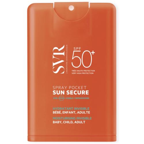 СВР Увлажняющий компактный спрей &quot;Безопасное солнце&quot; SPF 50+, 20 мл (SVR, Sun Secure)
