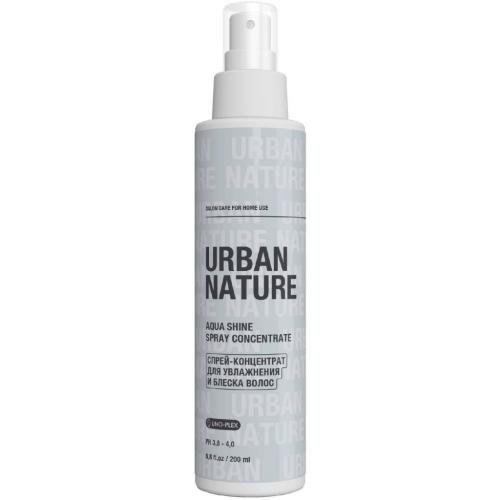 Урбан Натур Спрей-концентрат для увлажнения и блеска волос, 200 мл (Urban Nature, Aqua Shine)