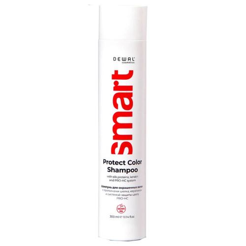 Деваль Косметикс Шампунь для окрашенных волос Protect Color Shampoo, 300 мл (Dewal Cosmetics, Smart)