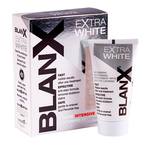 Бланкс Интенсивно отбеливающая зубная паста ExtraWhite (Курсовое отбеливание), 50 мл (Blanx, Зубные пасты Blanx)