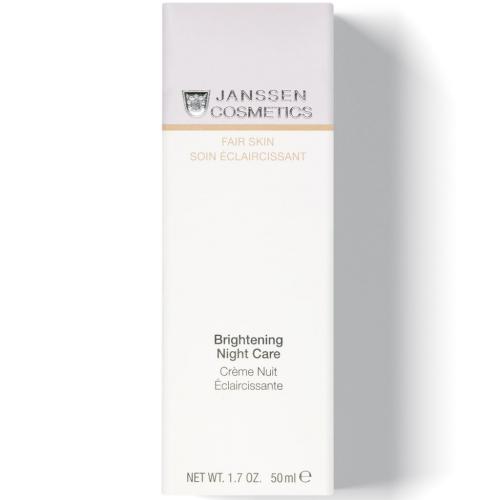 Янсен Косметикс Осветляющий ночной крем Brightening Night Care, 50 мл (Janssen Cosmetics, Fair Skin), фото-3