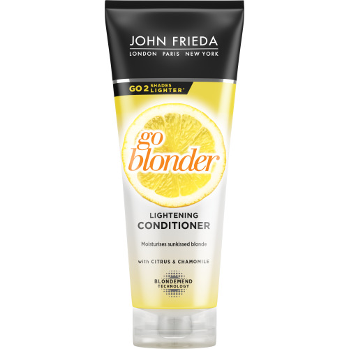 Джон Фрида Кондиционер осветляющий для натуральных, мелированных и окрашенных волос Go Blonder, 250 мл (John Frieda, Sheer Blonde)