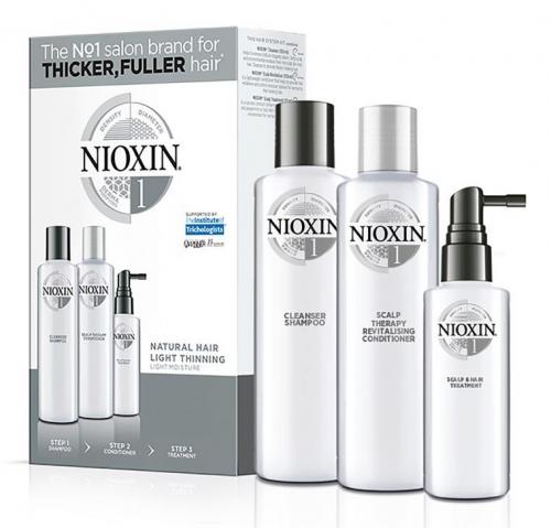 Ниоксин Набор 3-х-ступенчатая система System 1 Natural Hair Light Thinning (Nioxin, System 1)