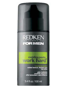 Редкен Ворк Хард паста для сильной фиксации волос 100 мл (Redken, Мужская линия)