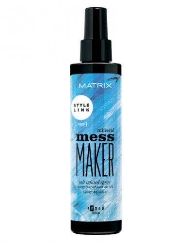 Матрикс Обогащенный солью спрей Mineral Mess Maker 200 мл (Matrix, Стайлинг, Style Link)