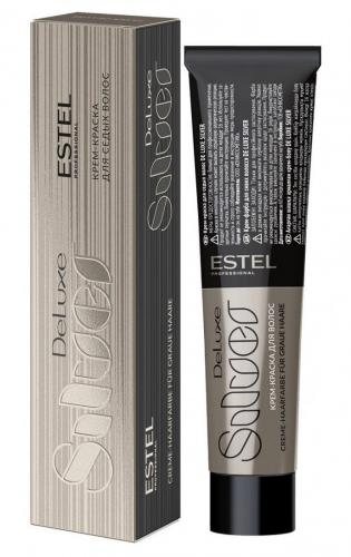 Эстель Профессиональная крем-краска для седых волос De Luxe Silver, 60 мл (Estel Professional, De luxe)