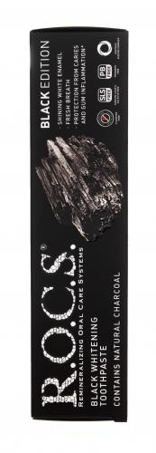 Рокс Зубная паста Black Edition Черная отбеливающая, 74 гр (R.O.C.S, Зубные пасты Adults), фото-6